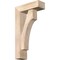 Ekena Millwork Westlake Block Smooth Bracket w/ Offset Brace, Douglas Fir, 5 1/2"W x 16"D x 28"H BKT0604X16X28WTL05SDF - alternate 1